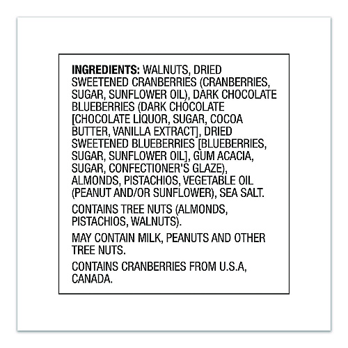 Orchard Valley Harvest Omega-3 Mix, 2 oz Bag, 14/Carton (JOH14046)