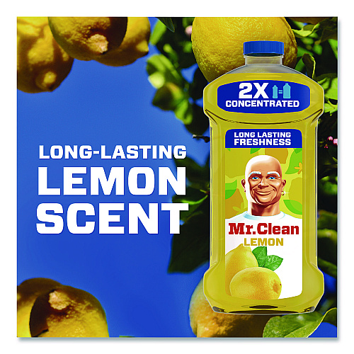 Mr. Clean Multipurpose Cleaning Solution, Lemon Scent, 23 oz Bottle (11292EA)