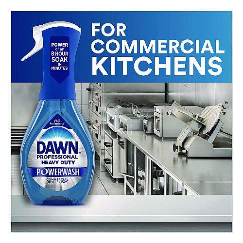 Dawn Heavy Duty Powerwash Commercial Dish Spray, Fresh Scent, 16 oz Spray Bottle (12300)