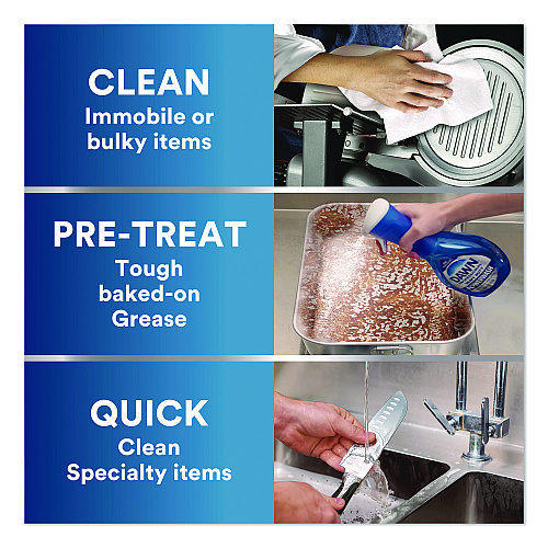 Dawn Heavy Duty Powerwash Commercial Dish Spray, Fresh Scent, 16 oz Spray Bottle (12300)