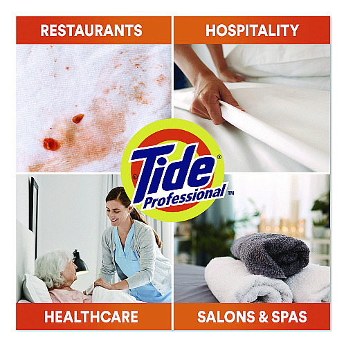 Tide Commercial HE Liquid Laundry Detergent, 129 Loads, 170 oz Bottle with Dispensing Tap (13946)