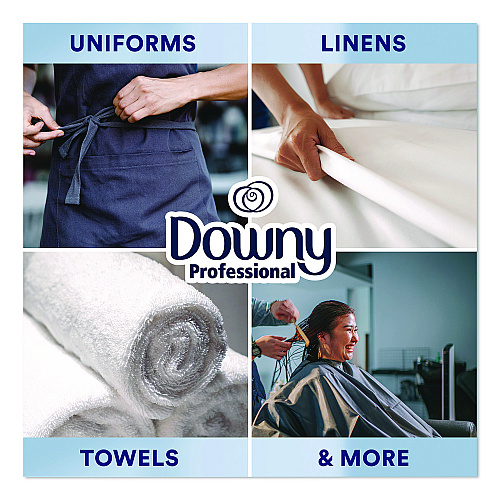 Downy Commercial Liquid Fabric Softener, 140 oz Plastic Bottle with Dispensing Tap (14052)