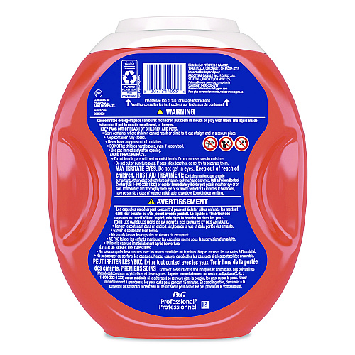 Tide Commercial Power PODS Laundry Detergent, 63 Liquid Pods, 101 oz Tub (14053)
