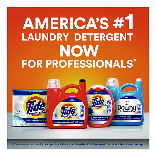Tide Commercial Power PODS Laundry Detergent, 63 Liquid Pods, 101 oz Tub (14053)