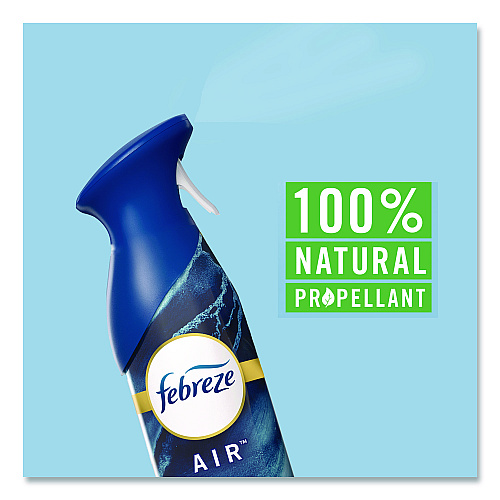 Febreze AIR, Ocean, 8.8 oz Aerosol Spray, 2/Pack (48312PK)