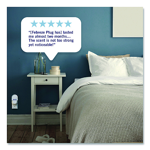 Febreze PLUG Air Freshener Refills, Ocean, 0.87 oz, 3/Pack (71932)