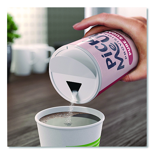 Pick Me Up Provisions Pure Sugar, 20 oz Canister, 24/Carton (PM62433CT942)
