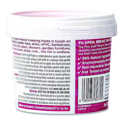 The Pink Stuff Miracle Cleaner Degreaser Paste, 17.6 oz Canister (823781)
