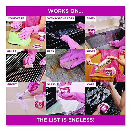 The Pink Stuff Miracle Cleaner Degreaser Paste, 17.6 oz Canister (823781)