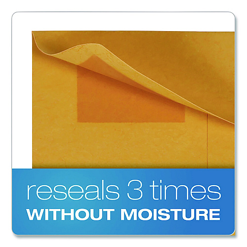 Quality Park Redi-Seal Coin and Small Parts Envelope, #7, Cheese Blade Flap, Redi-Seal Adhesive Closure, 3.5 x 6.5, Kraft Brown, 500/Box (50765)