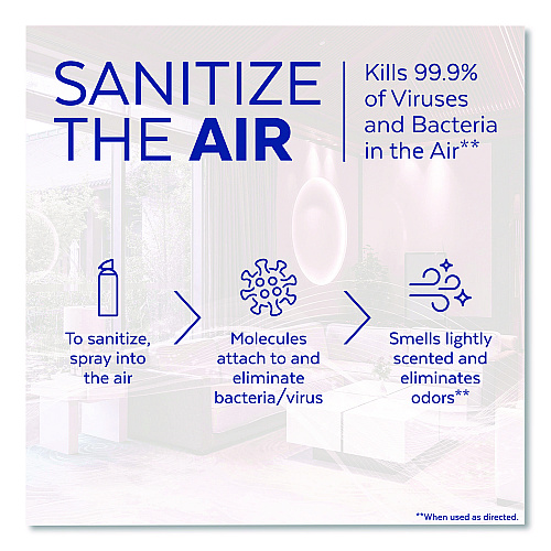 LYSOL Brand Air Sanitizer Spray, Simple Fresh Scent, 10 oz Aerosol Spray (1920099350)