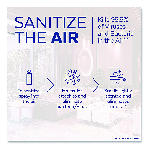 LYSOL Brand Air Sanitizer Spray, White Linen, 10 oz Aerosol Spray (1920099351)