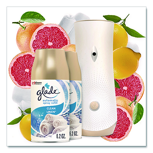 Glade Automatic Spray Air Freshener Combo Set, 3/Pack (375634)