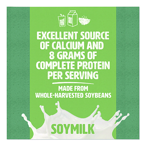Silk Soymilk, Unsweetened Original, 32 oz, 6/Carton (1706751)