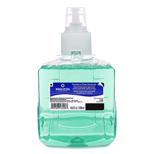 Brighton Professional Foaming Hand Soap Refill for BP Dispenser, Pomeberry Scent, 1,200 mL, 2/Carton (21900)