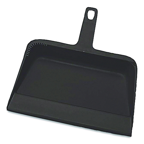 Impact Value-Plus Dustpan, 12" x 11", Polypropylene, Black (710)