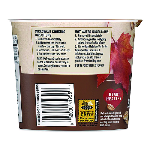 Quaker Instant Oatmeal, Maple Brown Sugar, 1.69 oz Packet, 24/Carton (570958)