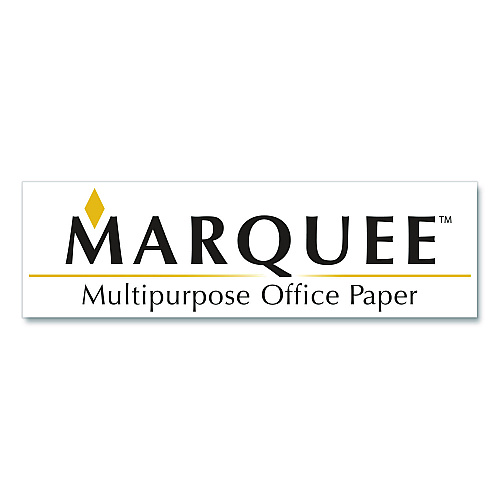 Marquee Multipurpose Office Paper, 96 Bright, 20 lb Bond Weight, 8.5 x 11, White, 500 Sheets/Ream, 10 Reams/Carton, 40 Cartons/Pallet (MARQE811WPLT)
