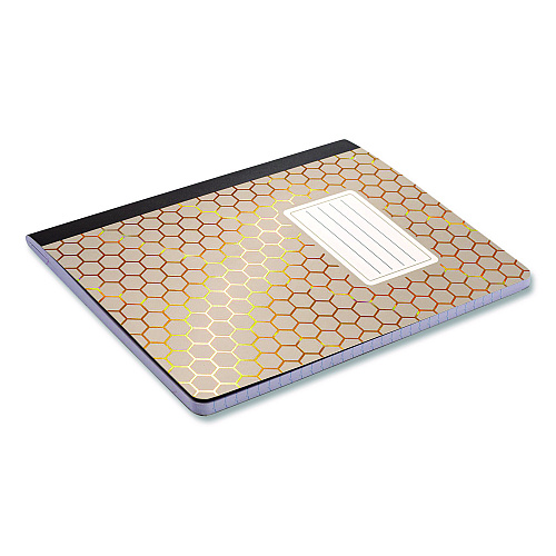 PUKKA PAD Composition Book, Medium/College Rule, Assorted Haze Cover Colors, (70) 9.8 x 6.9 Sheets, 3/Pack (9976ASTHZE)