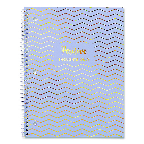 PUKKA PAD 1-Subject Notebook, Medium/College Rule, Assorted Haze Cover Colors, (50) 10.5 x 8 Sheets, 3/Pack (9978ASTHZE)