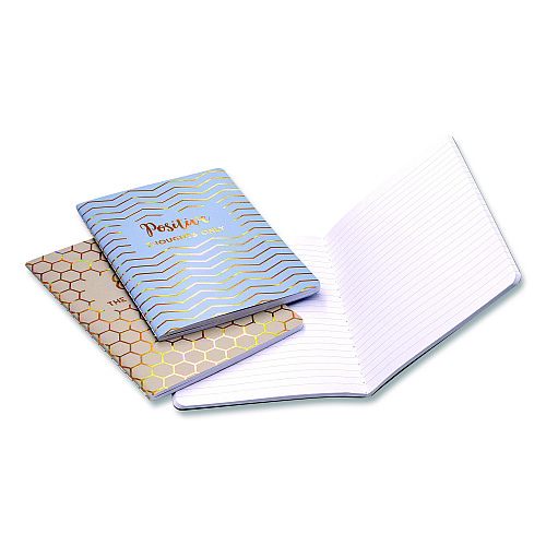 PUKKA PAD Exercise Books, 1-Subject, Medium/College Rule, Assorted Haze Cover Colors, (40) 6.9 x 4.9 Sheets, 3/Pack (9979ASTHZE)