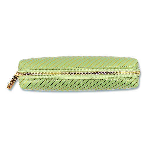 PUKKA PAD Pencil Case, 8.07 x 2.36 x 2.55, Green, 6/Pack (9981GNHZE)