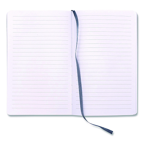 PUKKA PAD Journal, 1-Subject, Medium/College Rule, Taupe Haze/Gold Cover, (96) 8.3 x 5.8 Sheets, 3/Pack (9977TEHZE)