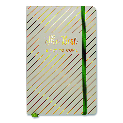 PUKKA PAD Journal, 1-Subject, Medium/College Rule, Green Haze Cover, (96) 8.3 x 5.8 Sheets, 3/Pack (9977GNHZE)