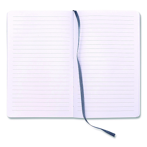 PUKKA PAD Journal, 1-Subject, Medium/College Rule, Green Haze Cover, (96) 8.3 x 5.8 Sheets, 3/Pack (9977GNHZE)