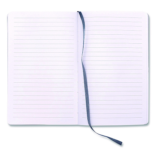PUKKA PAD Journal, 1-Subject, Medium/College Rule, Blue Haze Cover, (96) 8.3 x 5.8 Sheets, 3/Pack (9977BEHZE)