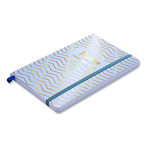 PUKKA PAD Journal, 1-Subject, Medium/College Rule, Blue Haze Cover, (96) 8.3 x 5.8 Sheets, 3/Pack (9977BEHZE)