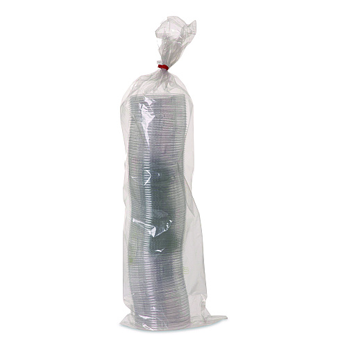 Eco-Products GreenStripe Cold Cup Sip Lids, Fits 9 oz/12 oz to 24 oz Cold Cups, Plastic, Clear, 1,000/Carton (EPFLCS)