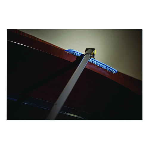 Rubbermaid Commercial Dust Mop Head, Synthetic Blend, 48" Width, Blue (FGJ25700BL00)