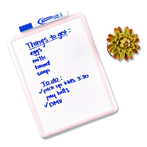 Avery MARKS A LOT Desk-Style Dry Erase Markers, Broad Chisel Tip, Blue (24406EA)