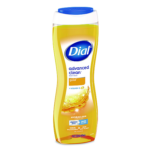 Dial Body Wash Advanced Clean Gold, Original Gold, 16 oz, 6/Carton (09119)