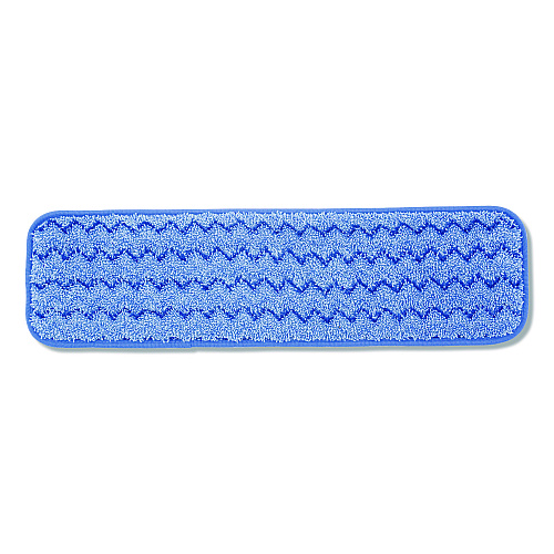 Rubbermaid Microfiber Wet Mop Pad, 18", Blue (FGQ41000BL00)