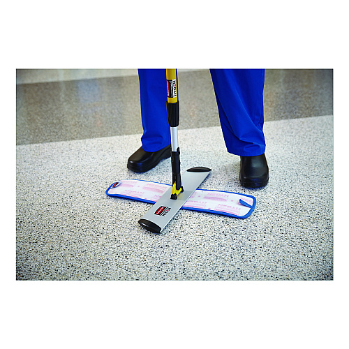 Rubbermaid Microfiber Wet Mop Pad, 18", Blue (FGQ41000BL00)