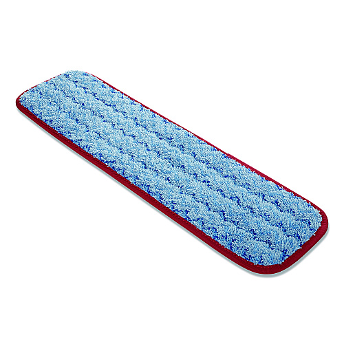Rubbermaid Microfiber Wet Mop Pad, 18", Red, 12/Carton (FGQ41000RD00)