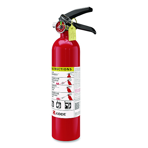 Kidde ProLine Dry-Chemical Commercial Fire Extinguisher, 1-A, 10-B:C (21032136)