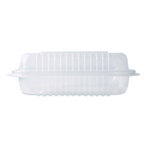 Karat Polypropylene Plastic Hinged Container, 6 x 9 x 2.97, Clear, Plastic, 125/Pack, 2 Packs/Carton (FPHC96PP1C)