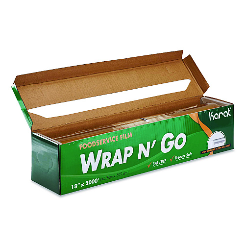 Karat Food Wrap, 18" x 2,000 ft (FWWNG1820)