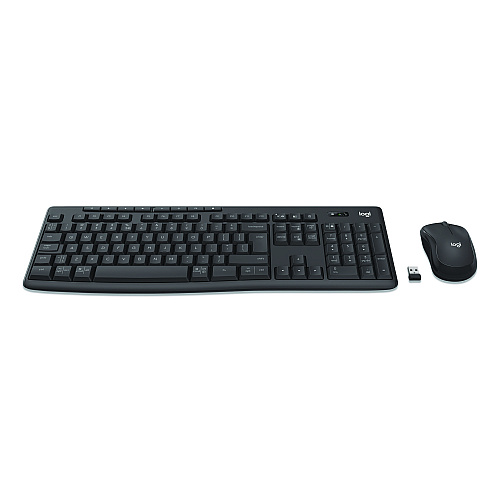 Logitech MK370 Combo for Business, 33 ft Wireless Range, Graphite (920011887)