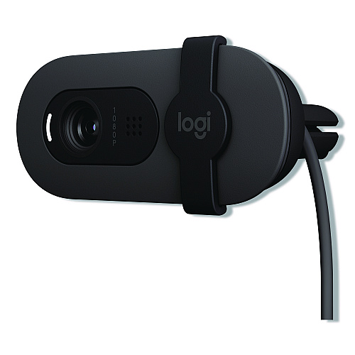 Logitech Brio 105 Business Webcam, 1920 pixels x 1080 pixels, 2 Mpixels, Black (960001579)