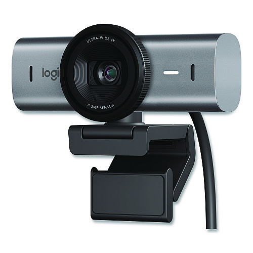 Logitech MX Brio 705 for Business Webcam, 3840 pixels x 2160 pixels, Black (960001529)