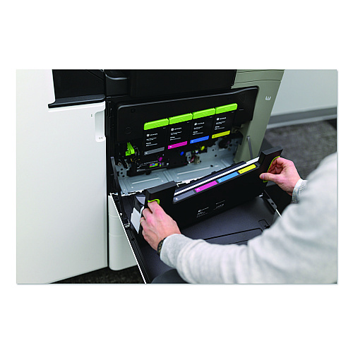 Lexmark 79L1HY0 Extra High-Yield Toner, 46,900 Page-Yield, Yellow