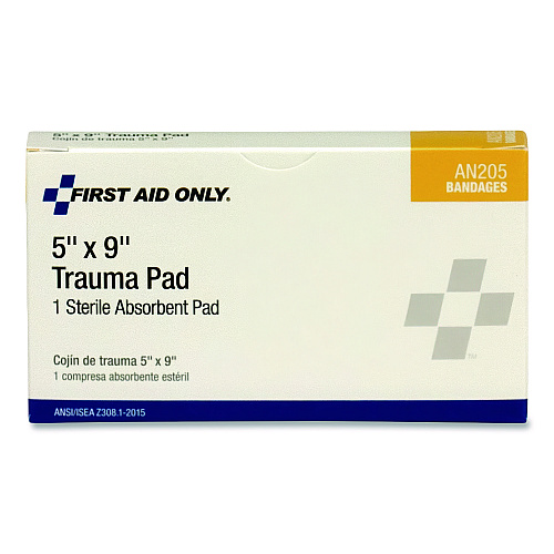 First Aid Only Trauma Pad, 5 x 9 (AN205)