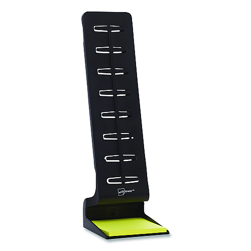 NoteTower Desktop Pro Plastic Document Stand Bar, 2 Sheet Capacity, Plastic, Black (NTR3001)