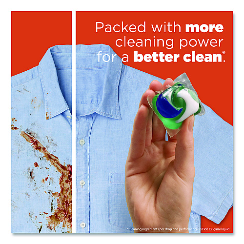 PODS Laundry Detergent, Pods, Tide Original, 112 Pods/Tub (03243PK)
