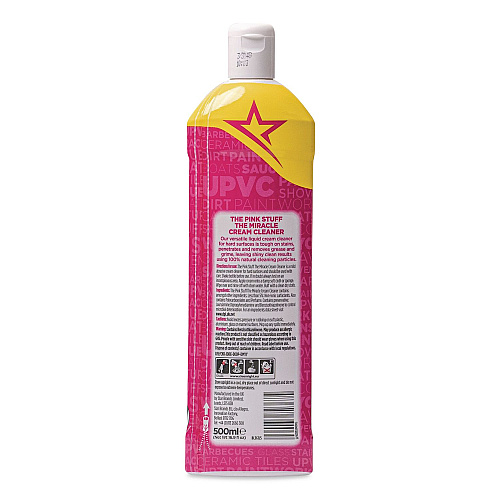 The Pink Stuff The Miracle Cream Cleaner, Fruity Scent, 16.9 oz Bottle (823784)