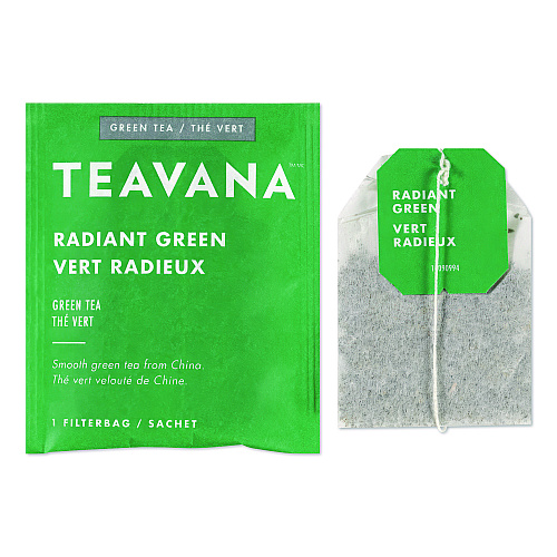 Starbucks Teavana Tea Bags, Radiant Green, 0.09 oz, 24/Box (SBK13089)
